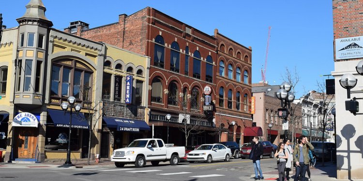 Ann Arbor During FoolMoon, Festifools Weekend, April 2015