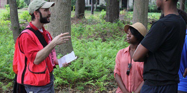 Corps hosts wetlands field exercise at Savannah State University