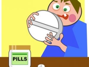 Man and 3 Pill Puzzle
