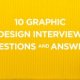 Graphic design interview questions and answers