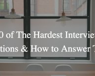 Top 10 hardest interview questions